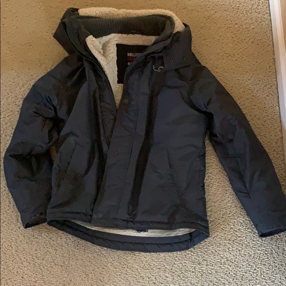 hollister all weather winter jacket